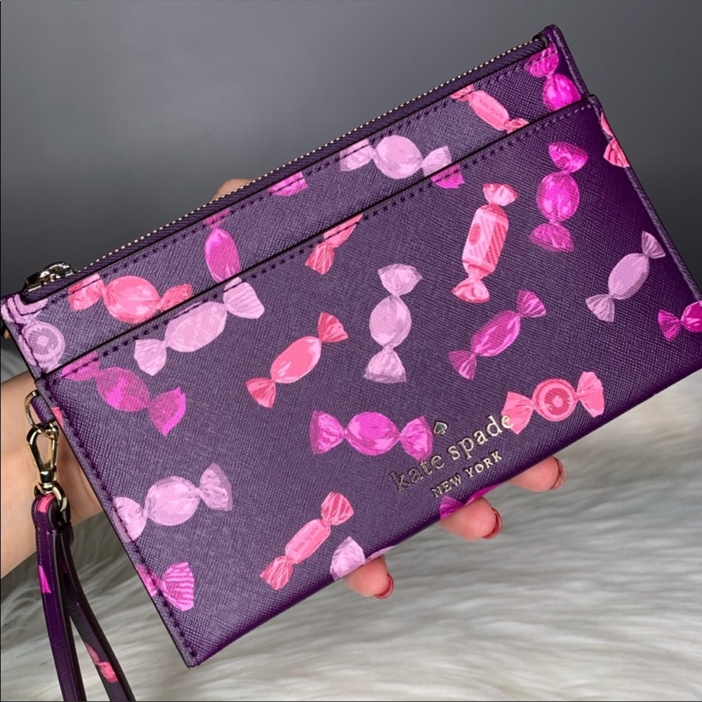 Kate Spade Candy Double Zip Wallet Wristlet